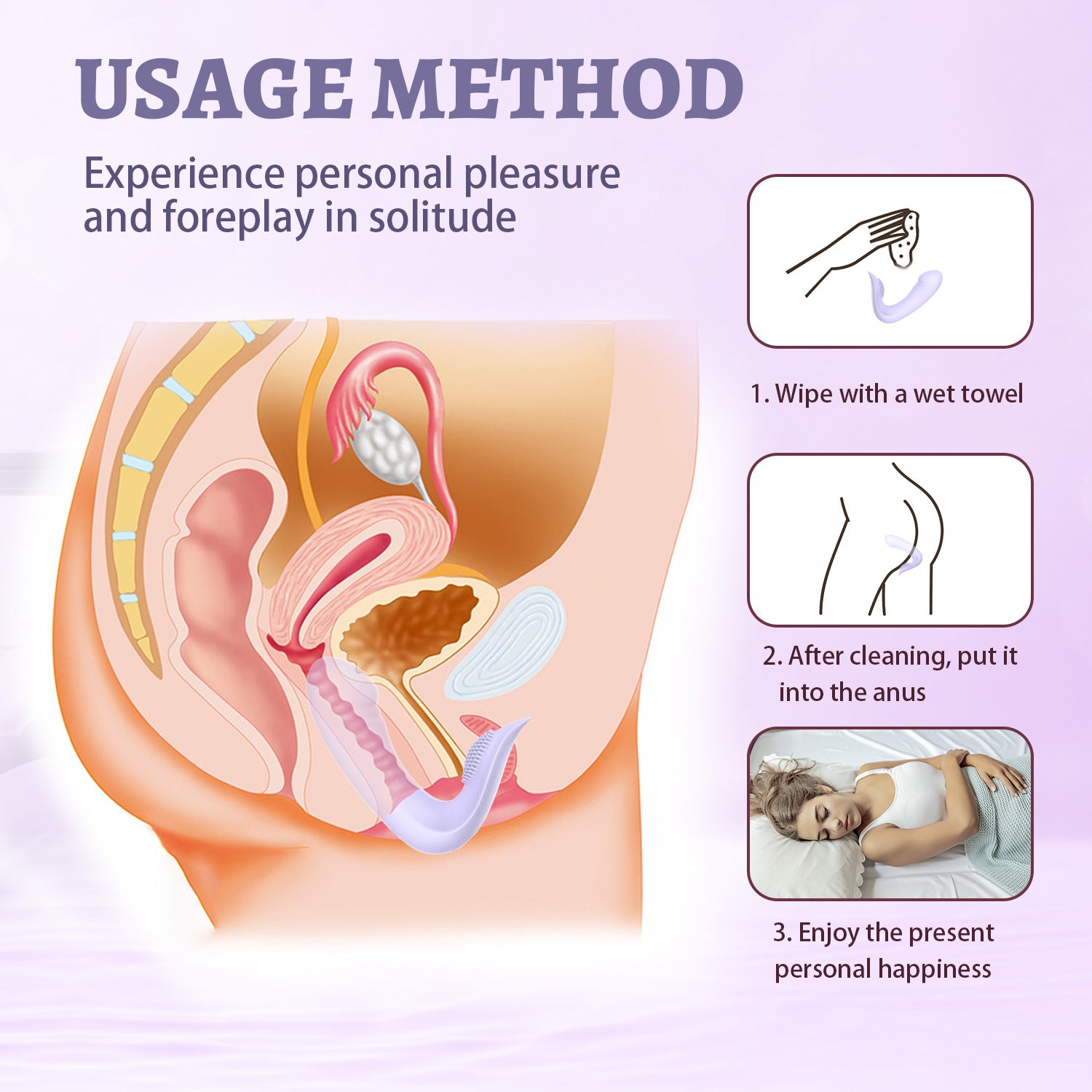 Wearable Panty Vibrator | APP & Remote Control | Insertable Dildo