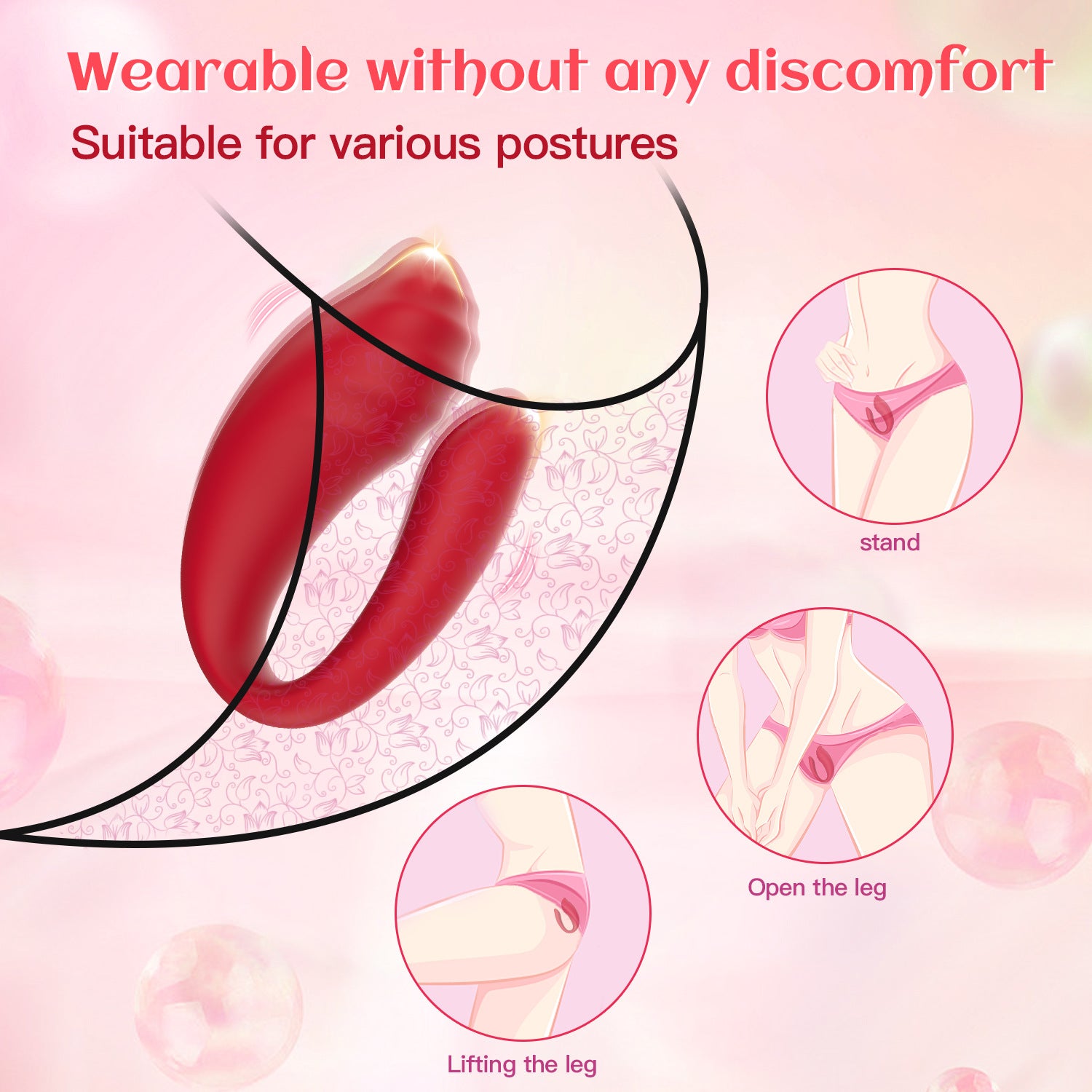 U-Shape G-spot Vibrator | APP & Remote Control | Couples