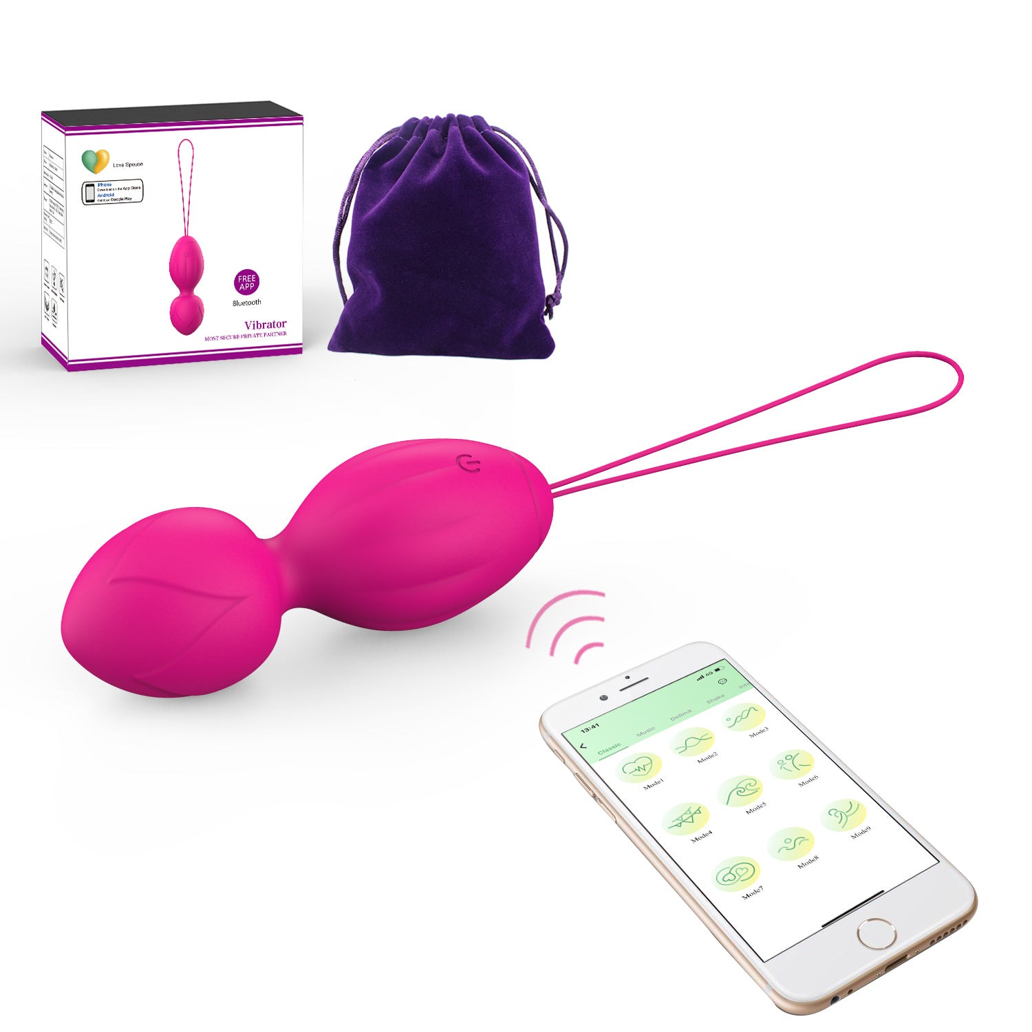 Kegel Ball Vibrator | APP & Remote Control | Waterproof