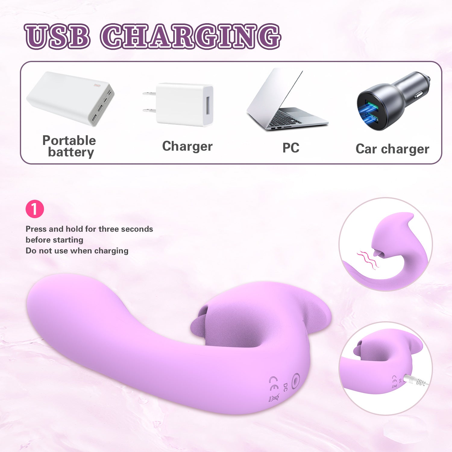 Tongue Licking Clitoral Vibrator | APP & Remote Control | Long-Distance