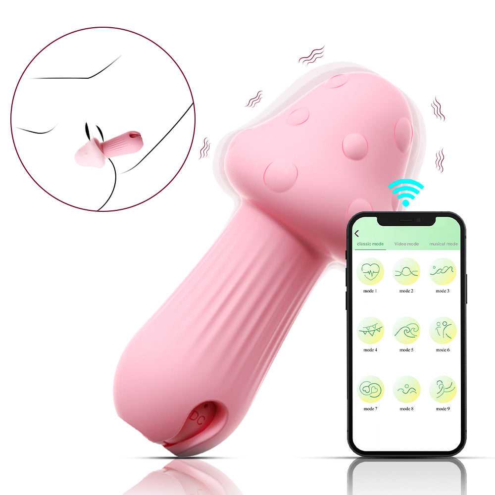 Mushroom Clitoral Vibrator | APP-Controlled | Wearable