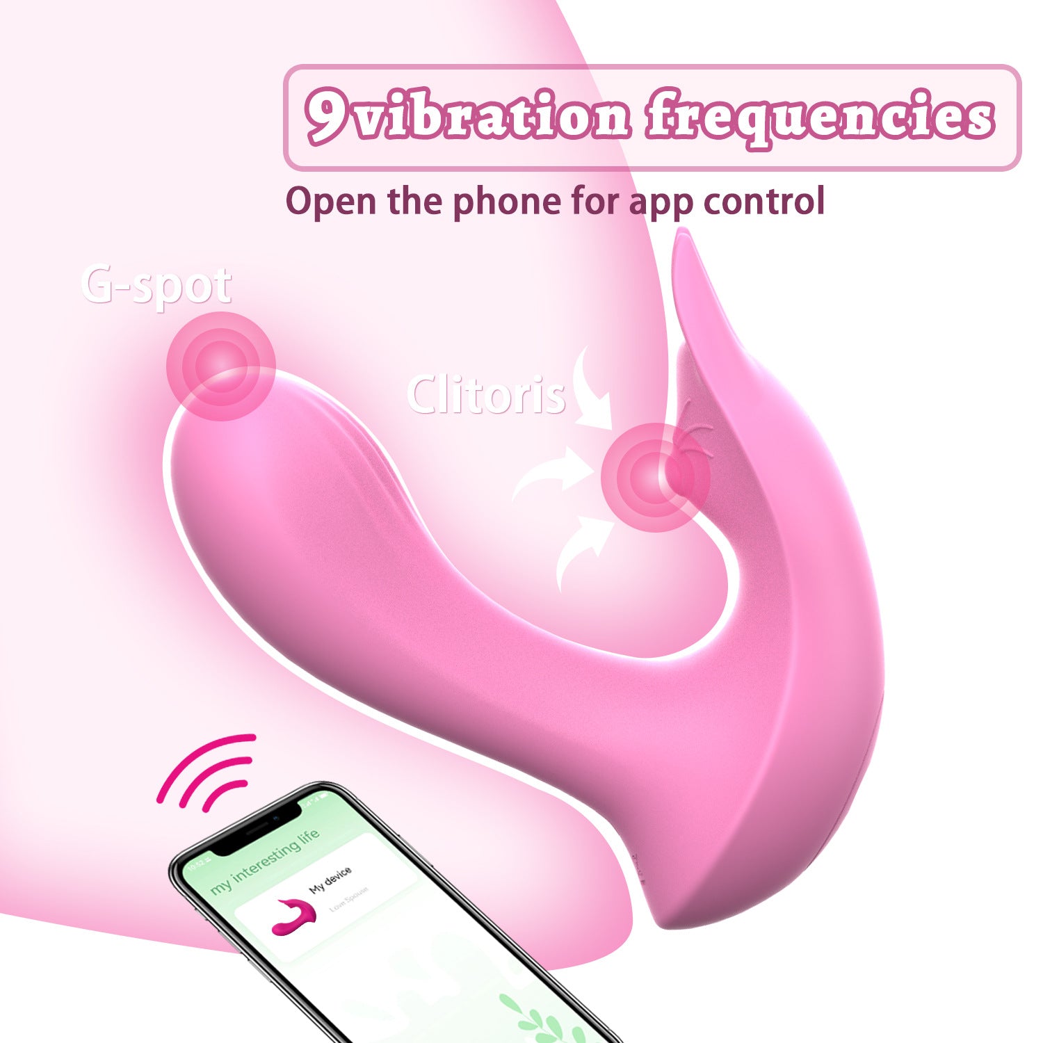 Wearable Butterfly Vibrator | APP & Remote Control | Discreet Outdoor