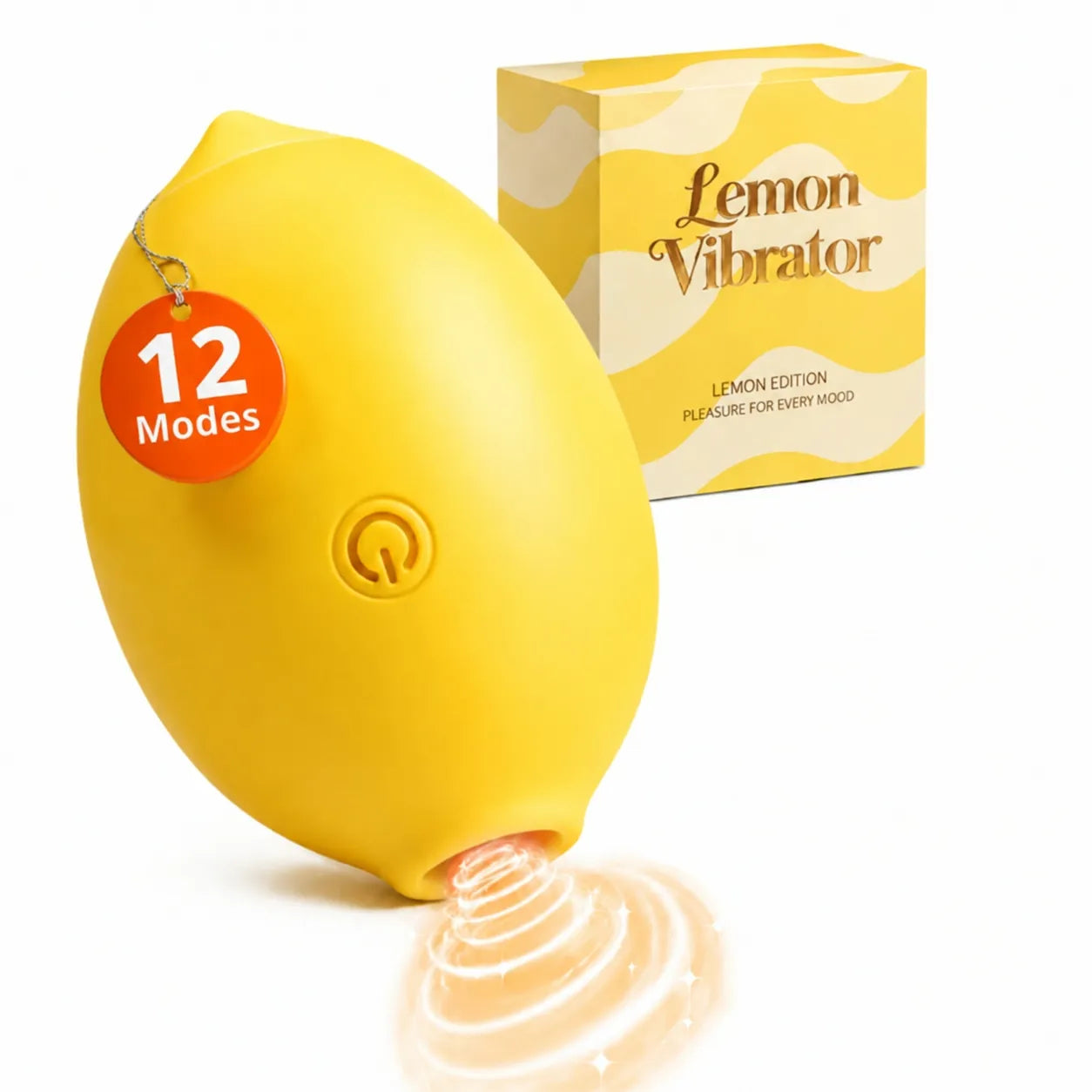 Lemon Air Pulse Clitoral Massager | 12 Intensities & Patterns