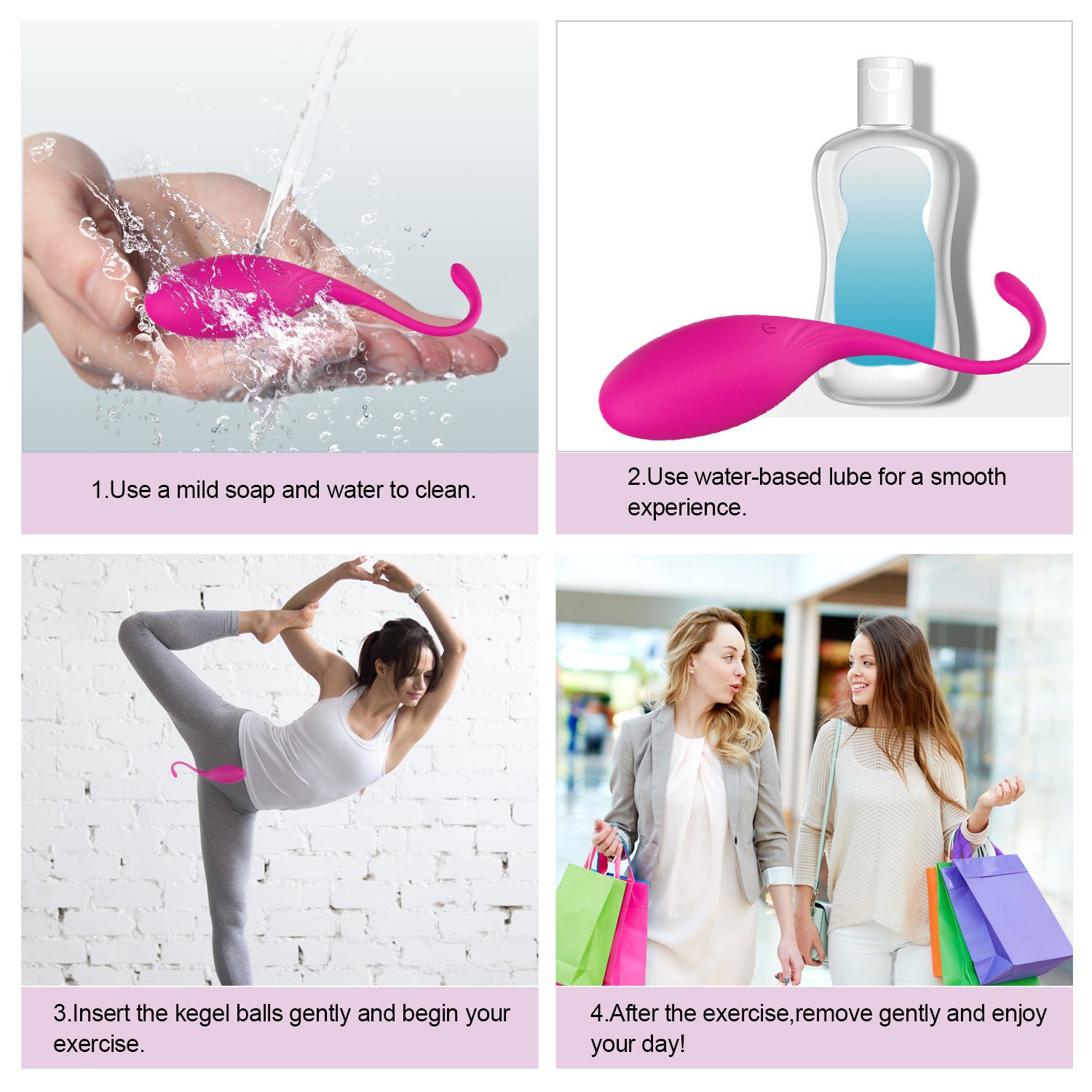 Kegel Vibrating Balls | APP & Remote Control | USB Rechargeable