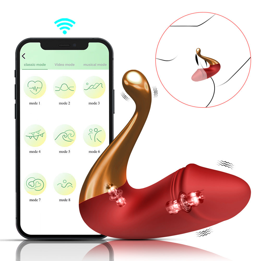 Swan Wearable Vibrator | APP-Controlled | Hands-Free