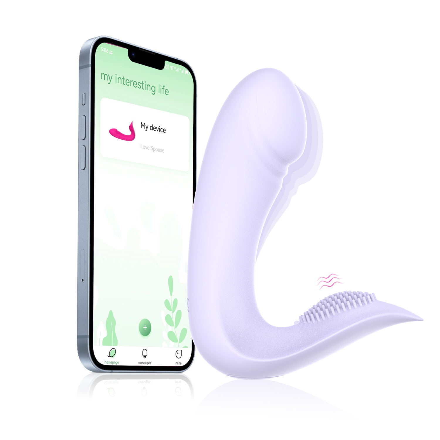 Wearable Panty Vibrator | APP & Remote Control | Insertable Dildo