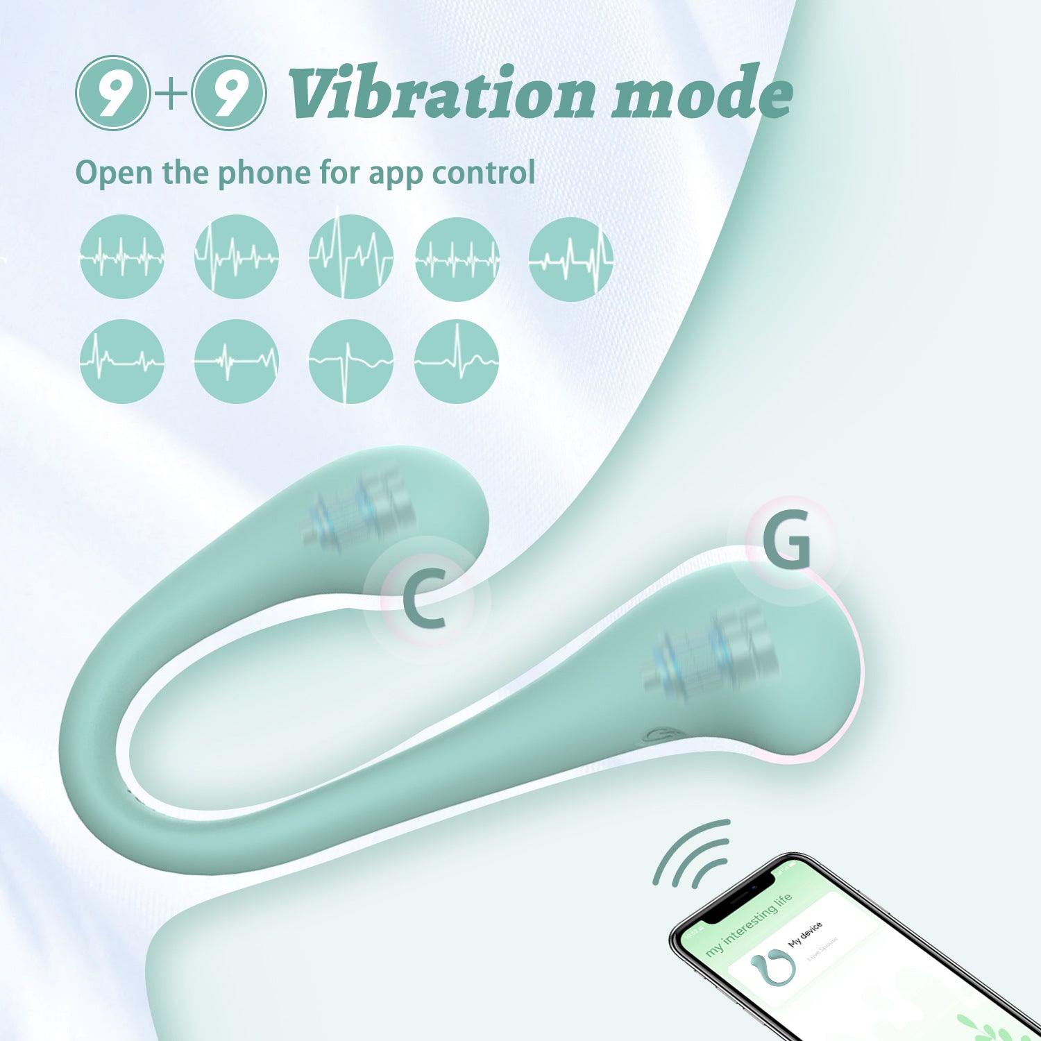 Wearable G-spot Vibrator | APP & Remote Control | Dual Stimulation