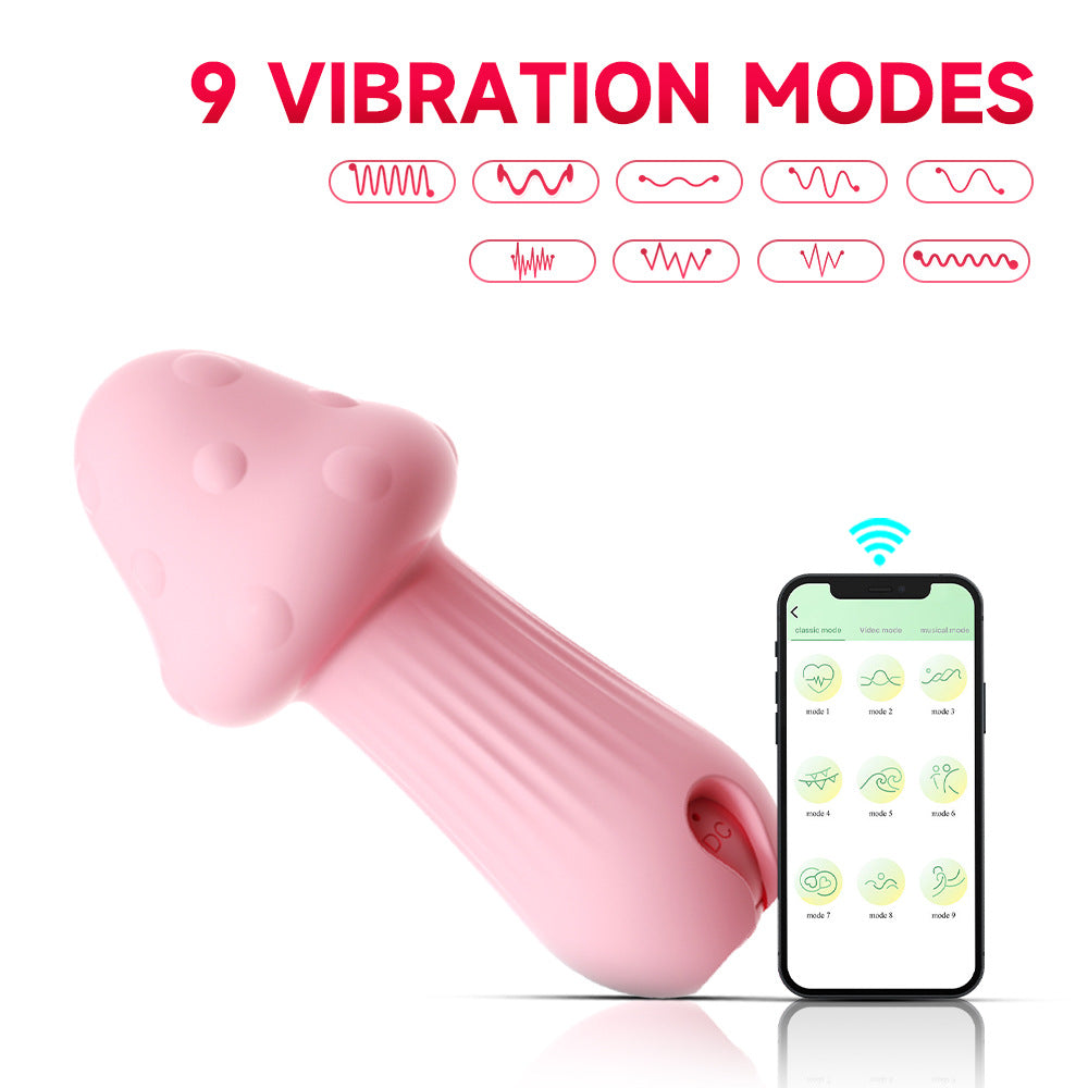 Mushroom Clitoral Vibrator | APP-Controlled | Wearable