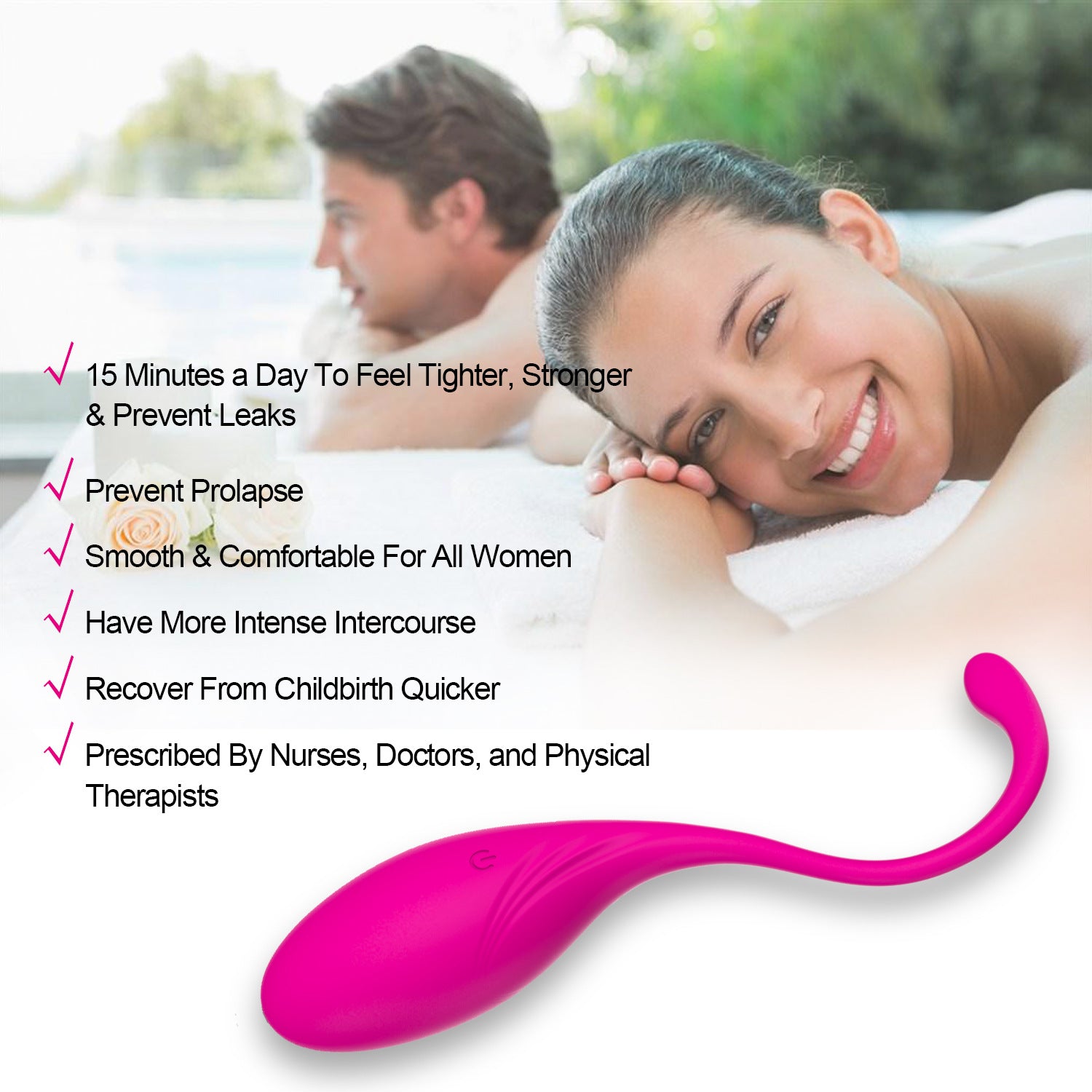 Kegel Vibrating Balls | APP & Remote Control | USB Rechargeable