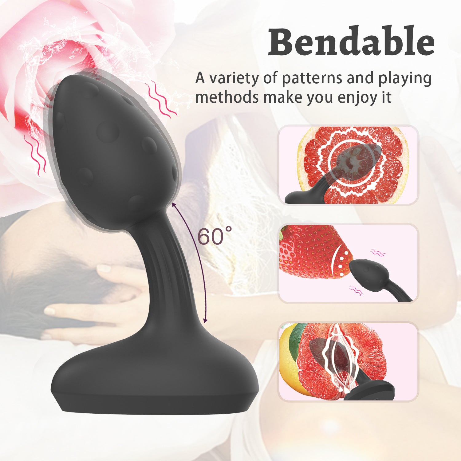 Vibrating Anal Plug | APP & Remote Control | Liquid-Coated Rechargeable