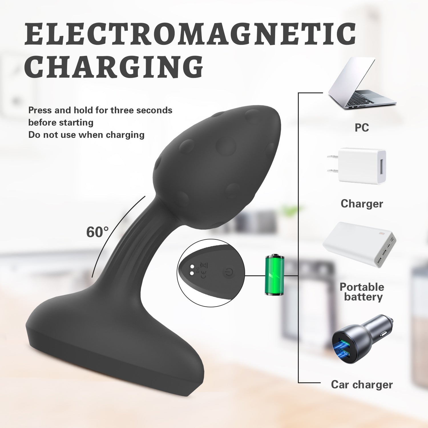 Vibrating Anal Plug | APP & Remote Control | Liquid-Coated Rechargeable