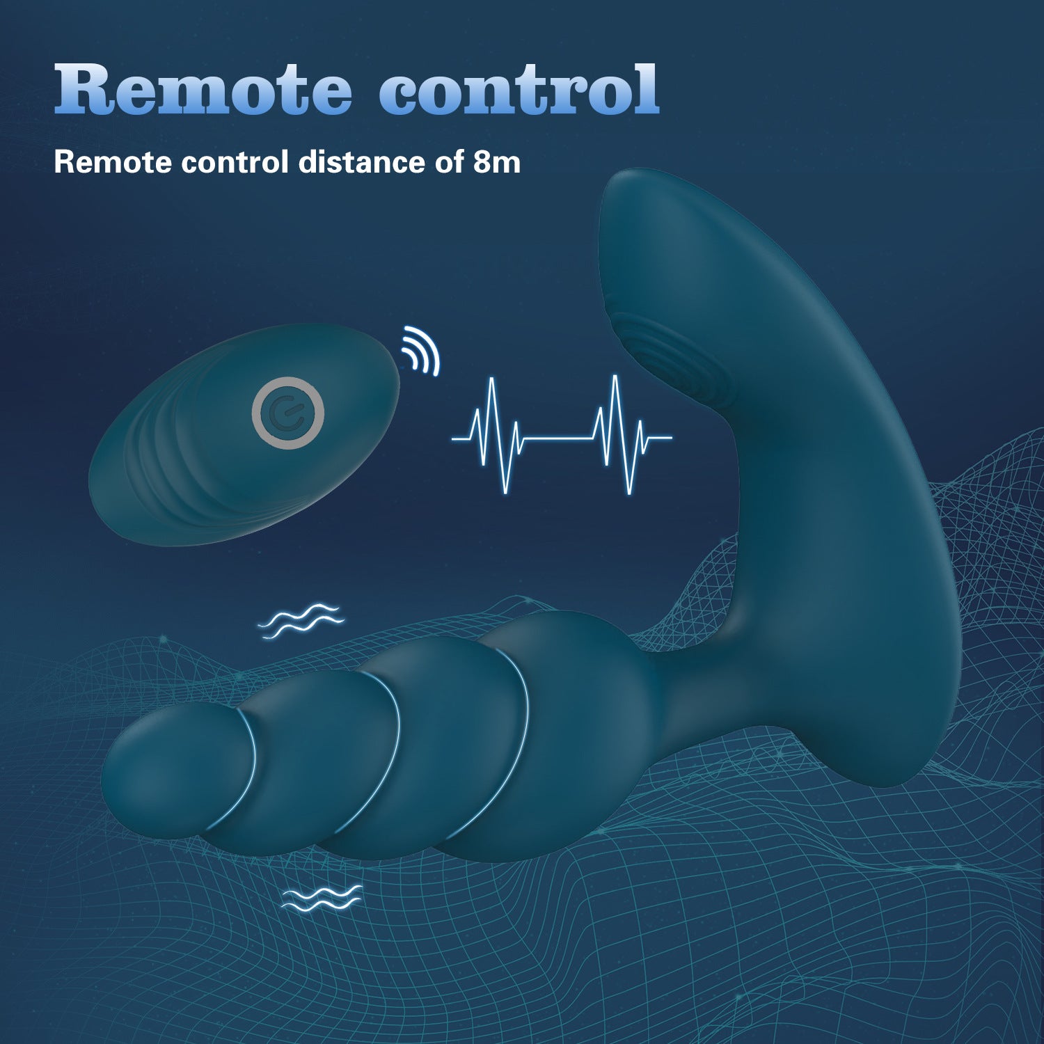Prostate Massager Anal Plug | Remote Control | Multi-Frequency