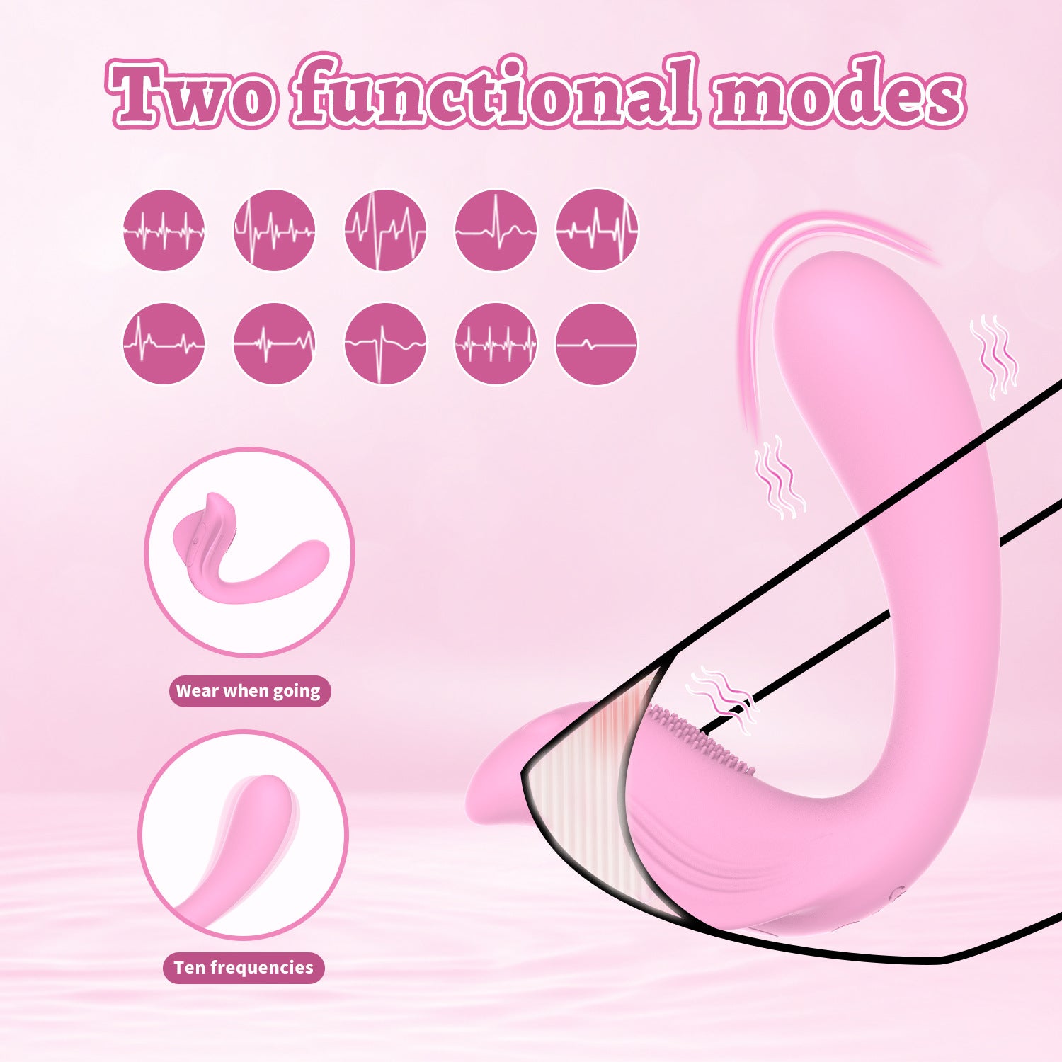 Wearable Vibrating Egg | APP & Remote Control | Discreet Wearable