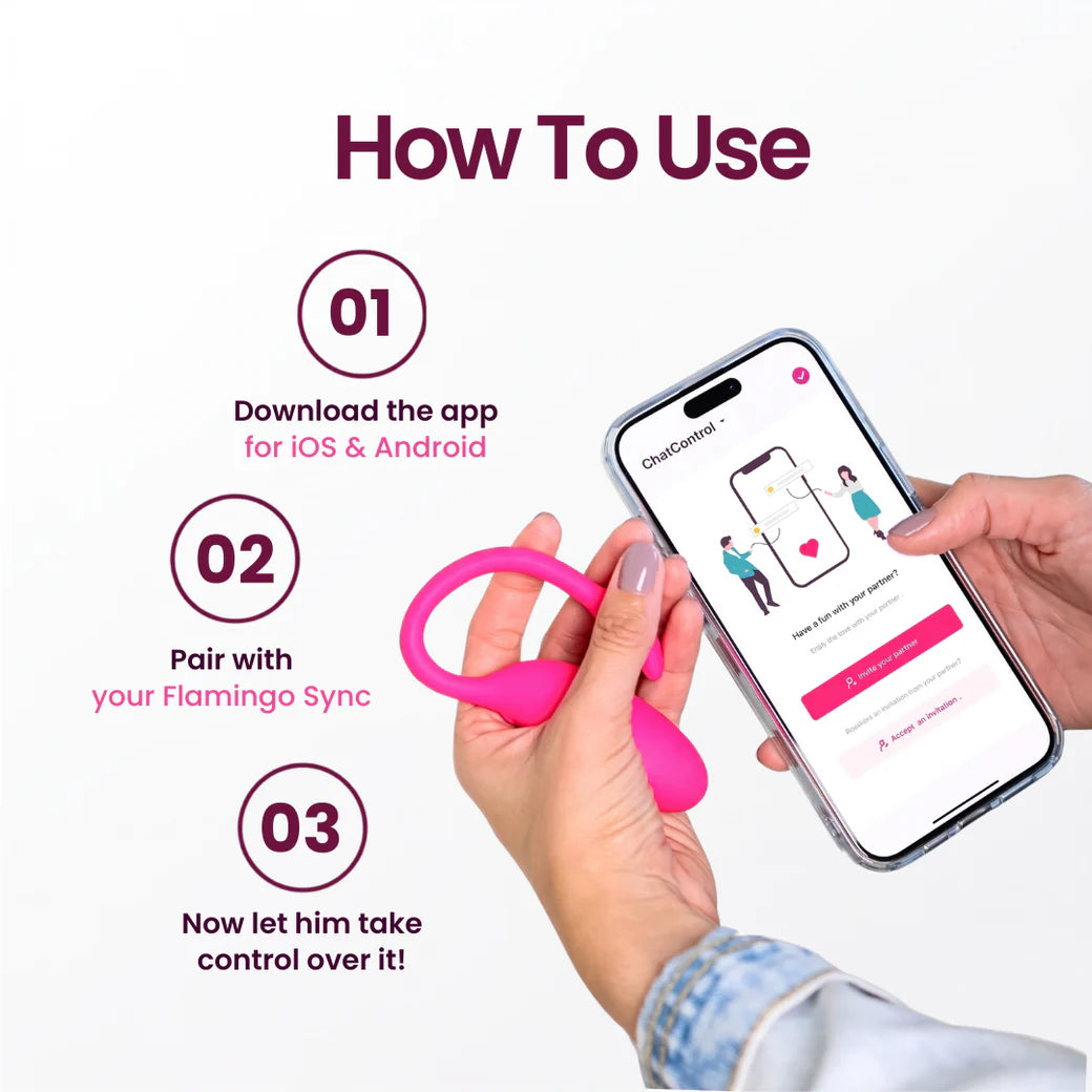 Flamingo Wearable Vibrator | APP-Controlled | Long-Distance