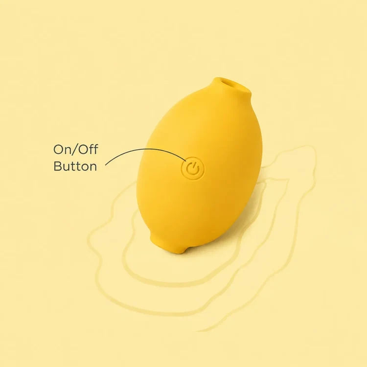 Lemon Air Pulse Clitoral Massager | 12 Intensities & Patterns